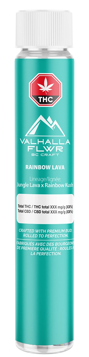 Rainbow Lava Pre-Roll - Valhalla Flwr